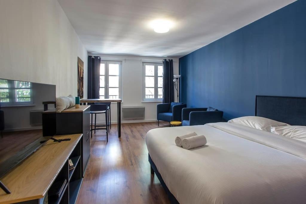 Le 52 Zix - Joli Studio Au Coeur De La Petite France Straatsburg Buitenkant foto