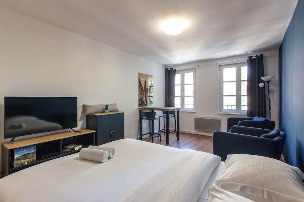 Le 52 Zix - Joli Studio Au Coeur De La Petite France Straatsburg Buitenkant foto