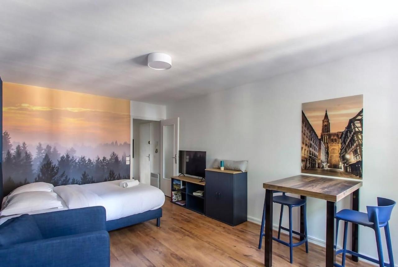 Le 52 Zix - Joli Studio Au Coeur De La Petite France Straatsburg Buitenkant foto
